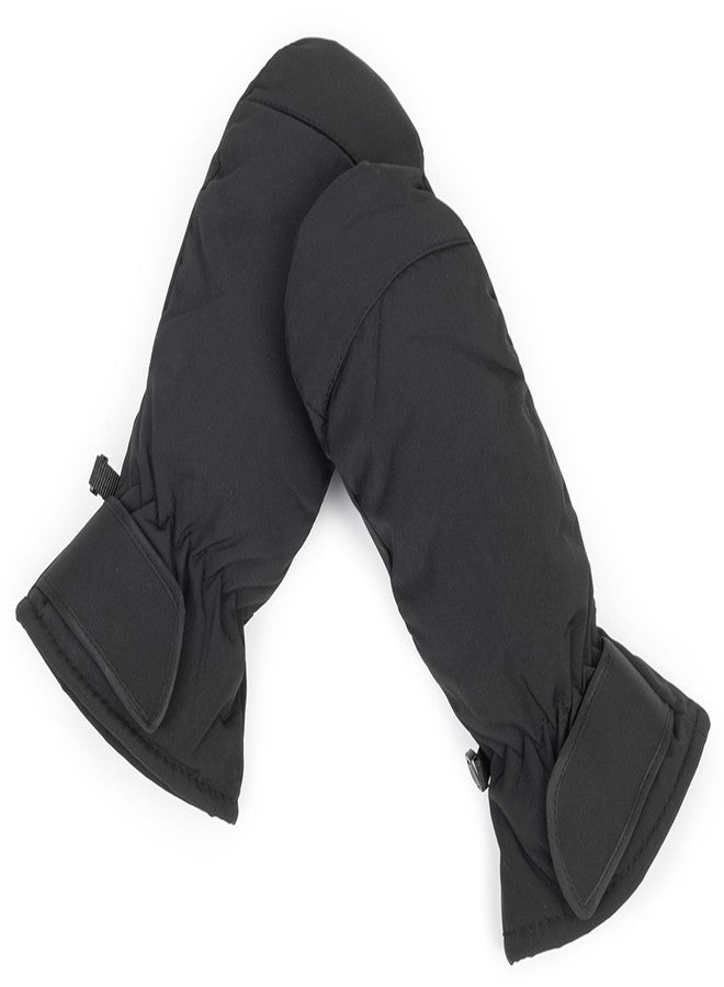 Vikodah Winter Cold Weather Mittens Warm Water-proof Sherpa Fleece Lined Ski-Gloves for Women Men S/M - Image 2
